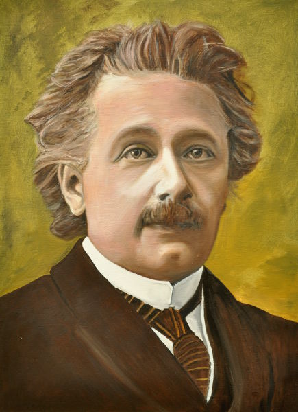 Albert Einstein, Gemälde